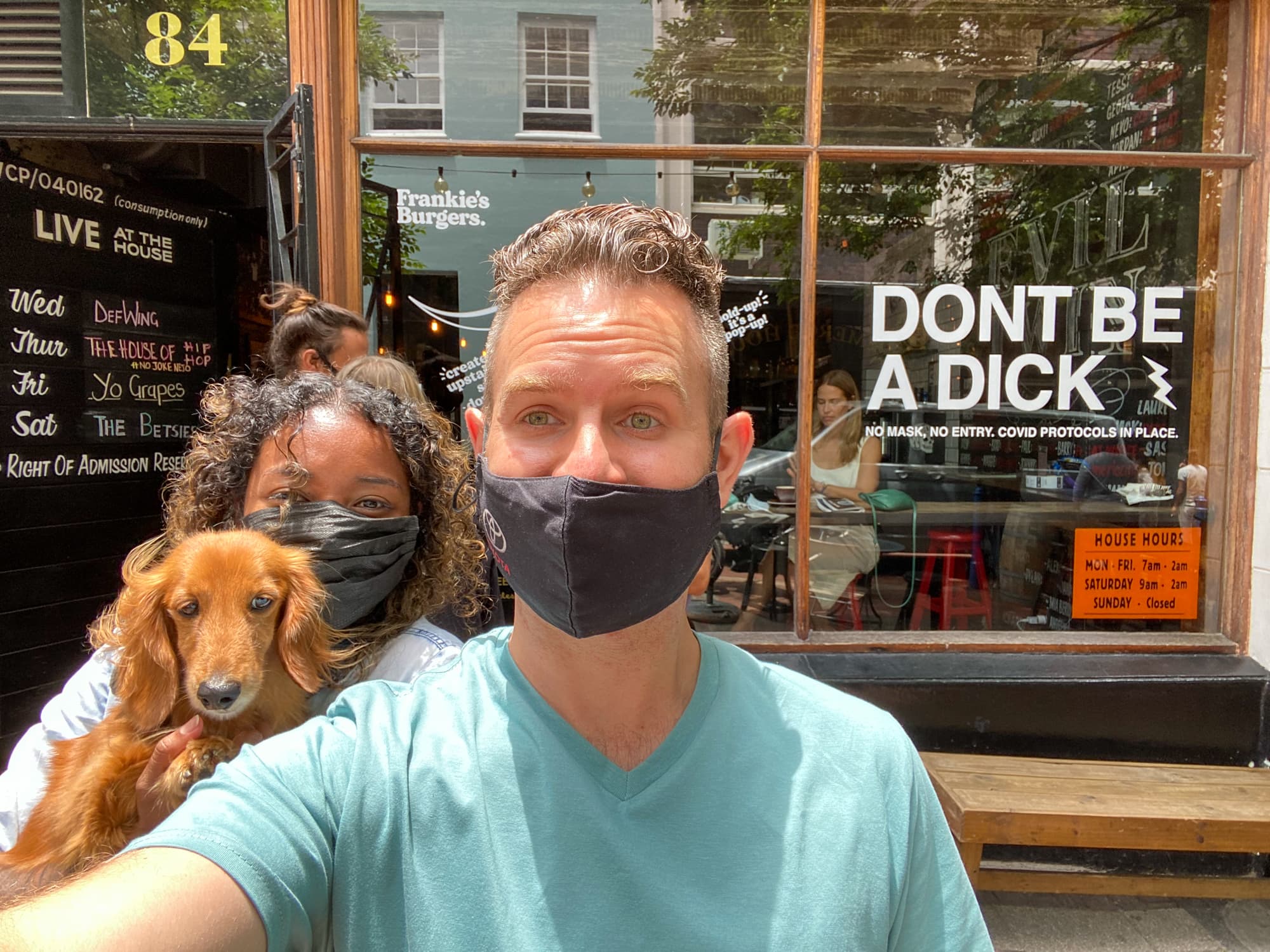 With Liz and Alpha at House of the Machines